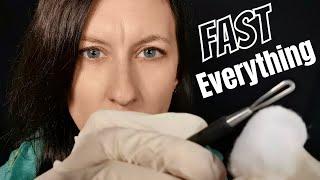 ASMR Fast EVERYTHING  NO-Talking.