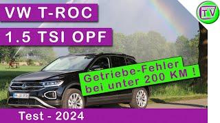 VW T-ROC 1.5 TSI OPF DSG Test, Fahrbericht, Review 2024