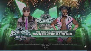 WWE 2K24 Dominik Mysterio Alt. VS Xavier Req. 1 VS 1 Ironman Match World Wide Wrestling Tittle