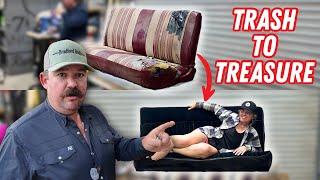 44 Years of Farts & One Fresh Seat | Truck Seat Restoration