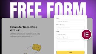 How to Create Free Contact Form in Elementor