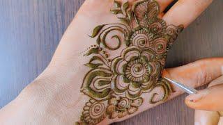 Teej special back hand mehndi design ##Mehandi dsgien || Henna passion #beautiful