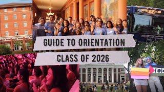 WUVA's Guide to First Year Orientation