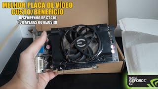 COMPREI UMA GEFORCE 9800GT POR APENAS 80 REAIS! MELHOR PLACA DE VÍDEO CUSTO/BENEFÍCIO!RODA ATÉ 1080P