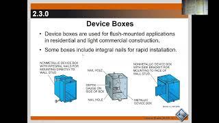 26106 Device Boxes   Video Lecture   Part I