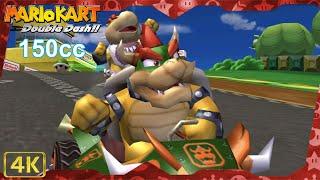 Mario Kart: Double Dash!! for Gamecube ⁴ᴷ Full Playthrough (All Cups 150cc, Bowser & Bowser Jr.)