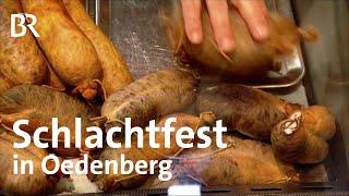 Kesselfleisch: Schlachtfest in Oedenberg | Zwischen Spessart und Karwendel | BR | Doku | Reportage