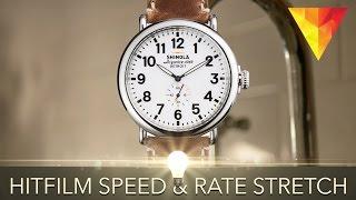 Hitfilm 4 Express Slow Motion - Rate Stretch Tool and Speed Effect