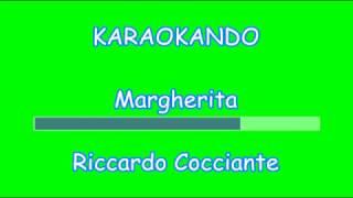 Karaoke Italiano - Margherita - Riccardo Cocciante ( Testo )