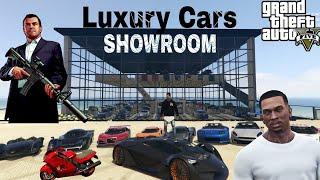 GTA 5 | Luxury Cars Showroom | Gangwar | NEW Series #1