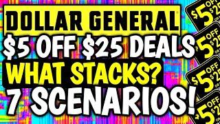 WHAT'S STACKING?!EXCLUSIVE COUPONS!$5 OFF $25 SCENARIOS!DOLLAR GENERAL COUPONING THIS WEEK