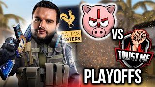 Wir stehen in den PLAYOFFS!  SCHWEINEAIM vs. TRUST ME  DACHCS MASTERS - Saison 2 - Playoffs