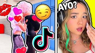 REACTING to CRAZY ROBLOX LOVE STORIES on TIKTOK..