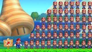 Can Mario Collect 999 Mini Mario Toys in New Super Mario Bros. U?