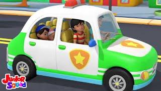 Roda di mobil polisi lagu + lebih lanjut sajak anak-anak untuk anak-anak