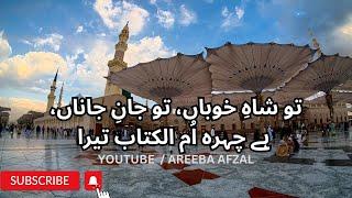 Tu Shah E Khuban, Tu Jaan E Janaan|| Zohaib Ashrafi Naat || Lyrics || #naat  #lyrics #islamicvideo