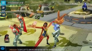 Ms. Marvel Unlock and Gameplay- Marvel Strike Force