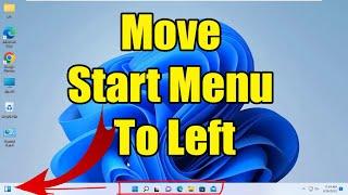 Windows 11 Start Menu Move To Left Side.
