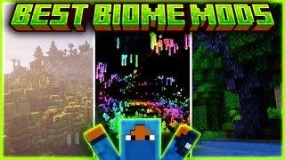 Top 5 BEST BIOME Mods For Minecraft! | Forge & Fabric