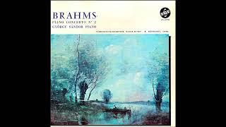 Brahms Piano Concerto No.2.  György Sándor & the Südwestfunkorchester Baden-Baden.  (1961)