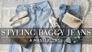 Everything You Need To Know About How To Style Baggy Jeans