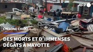 L'archipel français de Mayotte durement frappé par le cyclone Chido | AFP