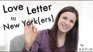 Love Letter to New York(ers) - KAYLO - Spoken Word Poem