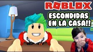 Escondidas en la Casa | Roblox Hide and Seek | Juegos Roblox Roleplay