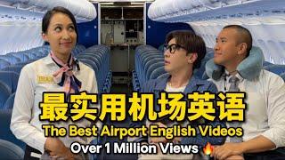 The Best Airport English Videos (Over 1 Million Views )