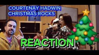 Courtney Hadwin - CHRISTMAS ROCKS (Live At Metropolis Studios) REACTION