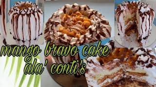 mango bravo cake ala' conti's | Happiness in Baking by:Helen A.