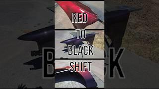 red to black ultra shift over Rust-Oleum colors on today's episode of Whitley Auto works YouTube