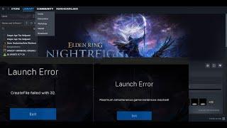 Fix ELDEN RING NIGHTREIGN Launch Error Code 32 Easy Anti Cheat Error On PC