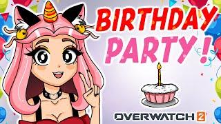 *BIRTHDAY STREAM*  you're invited to the party! 🩷 - Overwatch 2