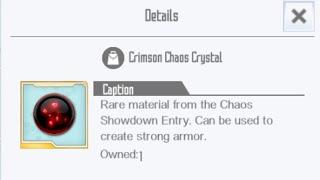 SAOIF: Getting my first crimson chaos crystal