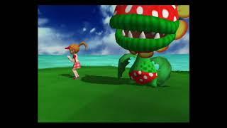 Mario Golf: Toadstool Tour 100% Walkthrough Part 28: Character Match Vs. Petey Piranha