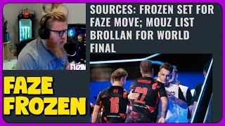 fl0m Reacts to FaZe set to sign frozen