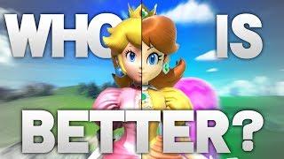 Smash Ultimate - There Actually Is A Difference Between Peach And Daisy [Patched]