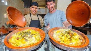 MOROCCAN STREET FOOD  100's of Tagines + Pit Roast Lamb in Marrakesh & Agadir!