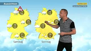 7-Tage-Wetter: Die eine Unwetterwoche endet, die andere beginnt