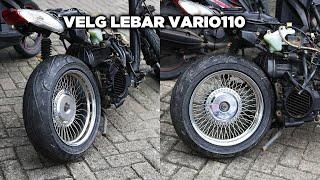 Fitting Velg Lebar di Vario110 | VarioLowrider 1