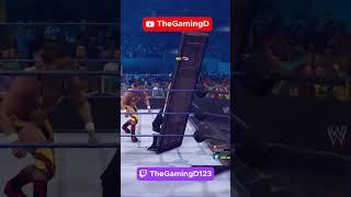 TABLE EXPLODES! #wwe2k24 #wwe #wwe2k22communitycreations #actress #wwe2k22 #wwe2k22creations #rheari