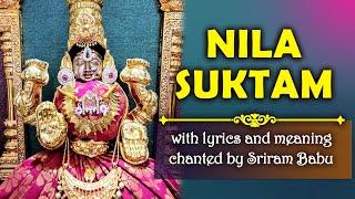 Nila suktam (Vishnu Patni Suktam) with lyrics and meaning