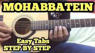 Mohabbatein Guitar Tabs/Lead Lesson by FuZaiL Xiddiqui (FUXiNO)