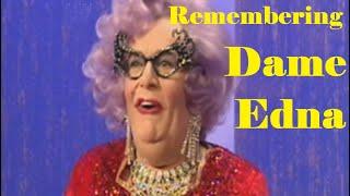 REMEMBERING DAME EDNA EVERAGE a tribute to BARRY HUMPHRIES and his iconic Aussie housewife superstar