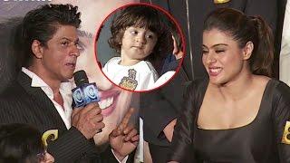 SHOCKING: Shahrukh Khan Says Abram Khan HATES Kajol SRK Together