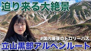 【乗り物博覧会】迫り来る大絶景を満喫する旅！【立山黒部アルペンルート】