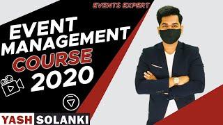 Event management course | 2020 | Bonus PDF