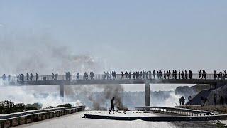 Tunisian's Agareb protests over waste crisis