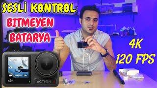 DJI OSMO ACTION 4 ADVENTURE COMBO  - AKSİYON KAMERASI ÖNERİSİ #djiosmo